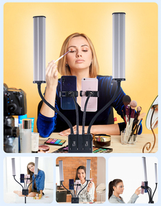 Kit d'extension de cils à 3 modes de couleur claire pour tatoueurs, tatoueurs, photographes, double lumière LED pour esthéticienne - Product Image 2