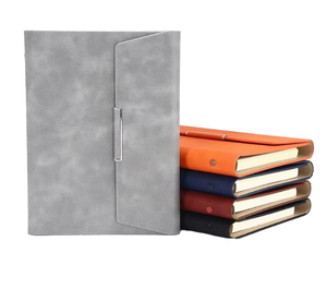 Iş A5/B5 dizüstü imitasyon deri ciltli gevşek yaprak not defteri ile 6-Hole 70% yağ kenarlı yeni stil iş not defteri - Product Image 1