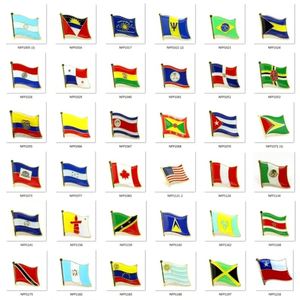 Medallón con Diseño Artístico de Bandera Nacional, Broche Conmemorativo para Hombres Mayores - Product Image 2