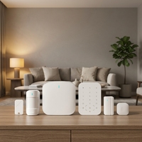 Système d'alarme domestique sans fil LHD8100 Ethernet WiFi 4G, panneau d'alarme professionnel pour l'installation et la surveillance par les opérateurs