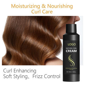 Crema Hidratante Vegana Orgánica Personalizada al por Mayor para Realzar los <span class=keywords><strong>Rizos</strong></span> y Prevenir el Frizz - Product Image 2