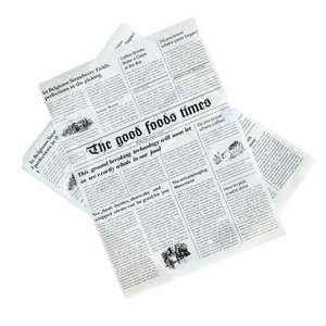 Papier d'emballage pour sandwichs et hamburgers imprimé sur mesure de qualité alimentaire, papier enduit de PE pour la restauration rapide à emporter - Product Image 3