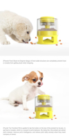 OEM ODM Distributeur Lent de Nourriture pour Animaux Style Classique, Balle Distributrice de Friandises pour Chat, Jouet Interactif Personnalisé en Matériau ABS Écologique pour la Libération de Nourriture