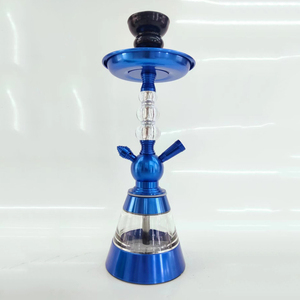 Cachimba de Madera con Base de Vidrio, Estilo <span class=keywords><strong>Wookah</strong></span> Premium, Hecha a Mano, para Uso en Salón o en Casa - Product Image 4