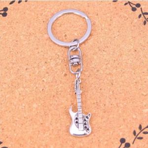 Llavero de Guitarra de Aleación de Zinc 3D Personalizado al por Mayor de Fábrica, el Más Vendido, para Regalos y Souvenirs - Product Image 1