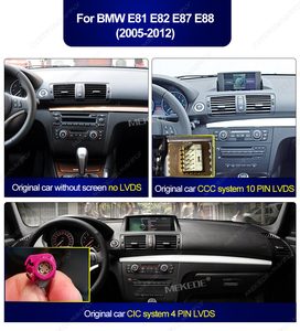 Radio para Auto Mekede con Qualcomm Snapdragon 680 para <span class=keywords><strong>BMW</strong></span> <span class=keywords><strong>Serie</strong></span> <span class=keywords><strong>1</strong></span> E87 (2005-2011), BT, DSP, Carplay Inalámbrico, 8Gb, Pantalla IPS - Product Image 5