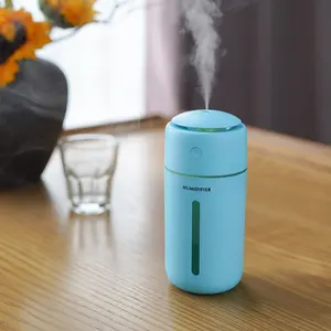 Alat Pelembap Udara Ultrasonik, Penyebar Aroma Minyak Esensial Mini Rumah Tangga