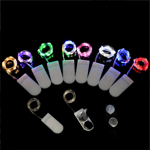 Vòng Hoa 1M 2 M 3M Đèn Thần Tiên Mini CR2032 Cho Phòng Tiệc Đám Cưới Giáng Sinh Đèn Dây Led Siêu Nhỏ Dây Đồng Hoạt Động Bằng Pin - Product Image 2