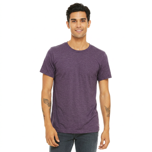 Camiseta Deportiva Unisex Transpirable 100% Algodón de Manga Corta para Hombre - Product Image 1
