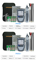 I-POOK PK65H+ Rastreador de Cables de Red Digital con Pantalla LCD, Máquina de Prueba con Protección IP65, 1 Año de Garantía para Varios Cables (RJ11/RJ45)