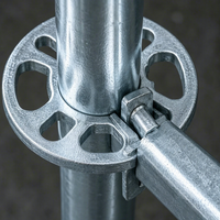 Système d'échafaudage certifié CE, tous accessoires d'échafaudage, échafaudage Ringlock standard pour les projets de stades de grande envergure