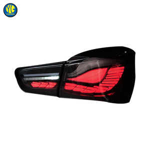 Luces Traseras YU GUANG para <span class=keywords><strong>BMW</strong></span> <span class=keywords><strong>Serie</strong></span> <span class=keywords><strong>1</strong></span> F20 F21 2015 2016 2017 2018, Luces Traseras LED de Humo Rojo, Actualización de Luces Traseras con Señal de Giro Dinámica - Product Image 4
