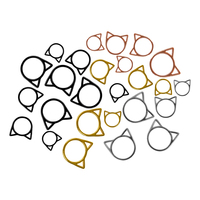 40pcs Mignon Métal Design Fantaisie Tricotage à la Main Accessoires Marqueur de Point Coloré pour Fil à Tisser