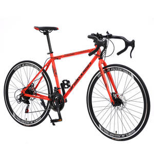 Vélo de montagne pour hommes, 21 vitesses, cadre en <span class=keywords><strong>fibre</strong></span> de carbone 700c, freins à disque, fourche à suspension, vélo de sport, fourche en acier à suspension - Product Image 2