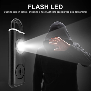 Alarma Para Niños Llavero De Autodefensa Recargable Venta Al Por Mayor Alarma De Seguridad Personal Llavero Damas - Product Image 3