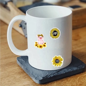 50Pcs Fresh Sunflower Sunshine Flowers Plant <strong>Yellow</strong> <strong>Sticker</strong> For Girl Paper Decal Notebook Luggage Decorative <strong>Stickers</strong> - Product Image 5
