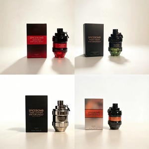 Vitroff <span class=keywords><strong>Spice</strong></span> <span class=keywords><strong>Bomb</strong></span> Asaro Wanted – <span class=keywords><strong>Parfum</strong></span> en spray longue tenue pour homme, notes boisées, fruitées et florales – Best-sellers transfrontaliers en gros - Product Image 3