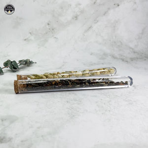 Бесплатный образец, пластиковая трубка 5 мл 10 мл 15 мл 20 мл 30 мл 50 мл 60 мл 100 мл, прозрачная подвеска, флакон для желаний, стеклянная бутылка с пробкой - Product Image 5