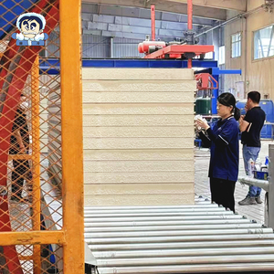 Bán nóng công nghiệp cách nhiệt kim Loại bảng điều chỉnh cách nhiệt PU Tường Bánh Sandwich Bảng điều khiển bên ngoài bức tường Bảng điều khiển làm bằng thép bền - Product Image 6