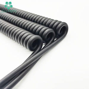 Hoge Elasticiteit 18 20 22 24 26 28AWG Intrekbare Pu/Tpu Opgerolde Kabel 2/<span class=keywords><strong>3</strong></span>/4/5/6 Core Tpu Pu Spiraal Kabel - Product Image 4