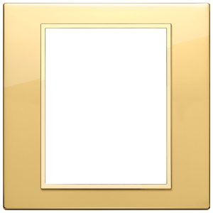 สวิตช์ติดผนังแบบแผ่นขัดเงาสีทอง 18.5x2.2 ซม. สำหรับควบคุมแสงภายใน - Product Image 1