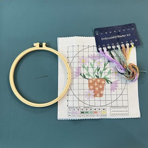Lienzo preimpreso 11ct Kit <span class=keywords><strong>de</strong></span> 3 hebras Hilos <span class=keywords><strong>de</strong></span> algodón Kit <span class=keywords><strong>de</strong></span> bordado <span class=keywords><strong>de</strong></span> <span class=keywords><strong>punto</strong></span> <span class=keywords><strong>de</strong></span> <span class=keywords><strong>cruz</strong></span> <span class=keywords><strong>Mariposa</strong></span> - Product Image 2