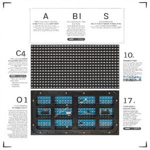 Độ sáng cao P8 Dip ngoài trời <span class=keywords><strong>LED</strong></span> hiển thị Module 320*160 pixel Độ phân giải 40*20 <span class=keywords><strong>LED</strong></span> - Product Image 3