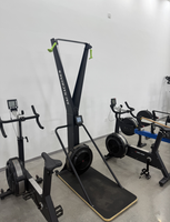 Equipo de Gimnasio de Doble Función para Ejercicios de Esquí, Precio de Fábrica, Equipo Profesional de Gimnasio, Máquina de Esquí para Entrenamiento de Fuerza y Aeróbicos