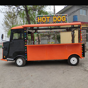 Carrito <span class=keywords><strong>de</strong></span> comida móvil para perros calientes, camión <span class=keywords><strong>de</strong></span> comida citroen <span class=keywords><strong>con</strong></span> máquina <span class=keywords><strong>de</strong></span> helado, <span class=keywords><strong>barbacoa</strong></span> - Product Image 3