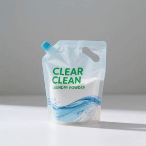Custom <b>Laundry</b> Detergent Shampoo <b>Stand</b> up Pouch Gravure Printing Recyclable Food Grade Liquid Soap Customizable Sizes - Product Image 1