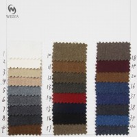 Tissu de costume en tricot brossé extensible, teint en fil, de haute qualité, en gros, prêt-à-porter italien, pour veste, manteau et pantalon pour femme