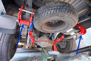 Pickup 4x4 nâng lên Combo kit phía trước spacer + Phía sau lÁ mùa xuân g xiềng xích cho Hilux Revo 2015 ++ - Product Image 5