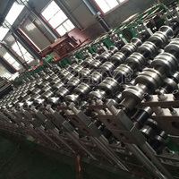 Nouvelles machines de formage à froid à double couche pour tôles de fer, fabrication de panneaux de toiture, machine de formage à froid de tôles trapézoïdales ondulées IBR
