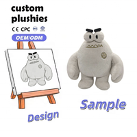 Boneka Plush Custom Grosir, Boneka Rusa Lembut Menggemaskan, Mainan Maskot Logo Custom, Hadiah Souvenir Pesta Anak