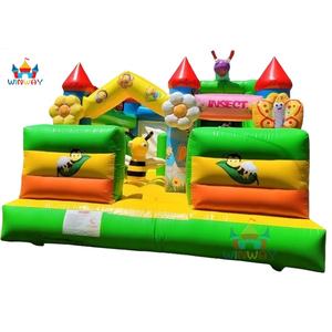 Château gonflable de haute qualité avec thème d'animaux, bannière, toboggan, château gonflable papillon, château gonflable <span class=keywords><strong>abeille</strong></span>, château gonflable à vendre - Product Image 2