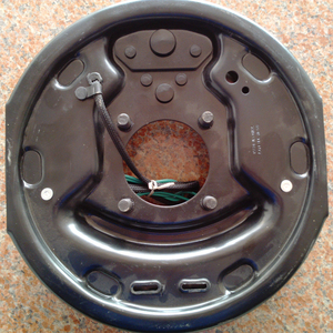 Nouveau système de frein à tambour électrique de 10 pouces avec levier de frein de stationnement pour <span class=keywords><strong>camping</strong></span>-<span class=keywords><strong>car</strong></span>, caravane, <span class=keywords><strong>remorque</strong></span>, <span class=keywords><strong>attache</strong></span> d'essieu, kit de freinage robuste - Product Image 4