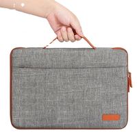Sac pour ordinateur portable imperméable pour homme et femme, fabriqué en usine BSCI, pochette pour tablette, sac de voyage pour le bureau, sac pour ordinateur portable, sac pour ordinateur