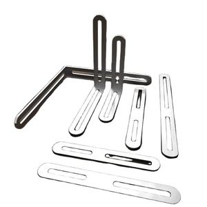 Heavy Duty 90 Degree Metal Angle Corner <b>Bracket</b> Furniture Wood Joint Connector Fastener for Cabinet Table <b>Shelf</b> Support - Product Image 2