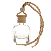 Dmx — bouteille transparente vide, ornement suspendu de voiture, désodorisant de maison, diffuseur de parfum, conteneurs d'emballage de cadeaux pour femmes, 10g