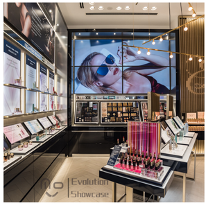 Estantes de Exhibición para Salón de Belleza con Iluminación LED de Alta Calidad, con Estante de Esquina e Iluminación LED para <span class=keywords><strong>Maquillaje</strong></span> y Cuidado de la Piel - Product Image 6