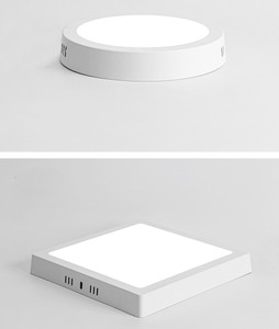 Ultra Slim <strong>Surface</strong> <strong>Mounted</strong> <strong>LED</strong> Panel <strong>Light</strong> Round &amp; Square, Bright Indoor Ceiling <strong>Light</strong> - Product Image 4