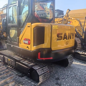 Voor Sany Originele 95% Nieuwe Mini Graafmachine Sy60c <span class=keywords><strong>6</strong></span> Ton Cummins Motor Kern Inclusief Motor Pomp Tandwielcrawler Goede Prijs Te Koop - Product Image 3
