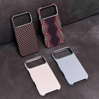Coque de téléphone en fibre de carbone ultra-fine antichoc en PC rigide magnétique pour iPhone 17 16 15 Pro Max