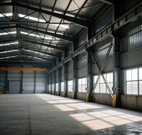 Structure en acier galvanisé léger résistant aux intempéries et à la corrosion pour bâtiments scolaires, logements étudiants et ateliers