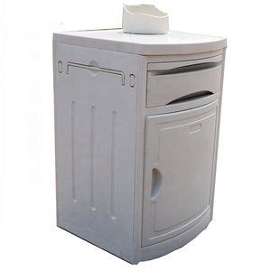 EU-BC511 ABS البلاستيك كابين بجانب سرير المستشفى مع درج واحد - Product Image 6