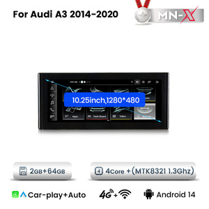 Navifly MNX 12.5 Pantalla Táctil de Navegación para Auto de 10.25 Pulgadas con Android 13, <span class=keywords><strong>6</strong></span>+128G, para Audi <span class=keywords><strong>A3</strong></span> 2014-2020, con Reproductor Multimedia para Auto - Product Image 5