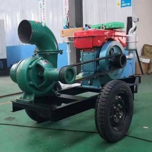 High Strength Diesel Engine Water Pump 30hp 22kw Convenient Mixed Flow Wheels OEM Customizable High Pressure SHUANGSHENG - Product Image 6