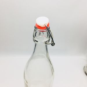 17oz <span class=keywords><strong>500cc</strong></span> botella de vidrio vinagre bebida con tapa hermética superior abatible para la venta - Product Image 5