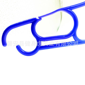 Plastic Clothes <b>Hanger</b> 41cm Pink Non Slip Hook Type For Wardrobe And High Rise Buildings - Product Image 2