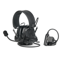 Casque de communication tactique Z-TAC CII à réduction de bruit professionnelle + PTT – Meilleure vente Z041+Z113